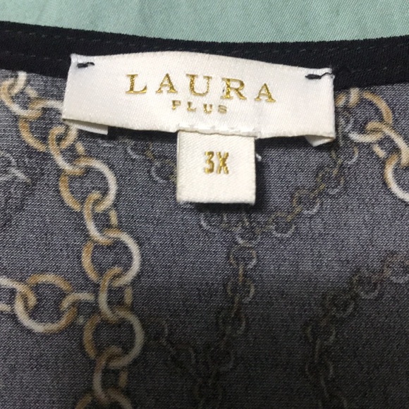 2/$50 Black chain top - Picture 3 of 4